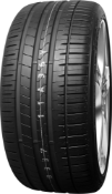 Primo piano del battistrada Falken Azenis FK510 SUV 295/30 R22 103 Y XL, MFS