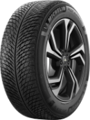 Primo piano del battistrada Michelin Pilot Alpin 5 SUV 265/55 R19 113 H XL