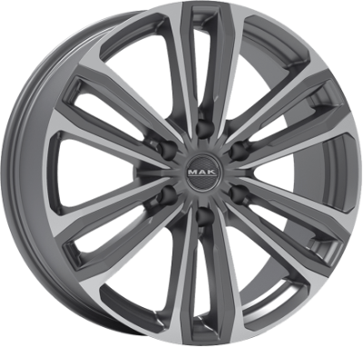 MAK Safari 6 Gun Metallic Mirror 7,50x17 6x139,70 ET33,00