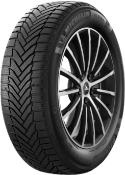 Primo piano del battistrada Michelin Alpin 6 205/60 R17 93 H