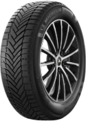 Primo piano del battistrada Michelin Alpin 6 205/60 R17 97 H XL