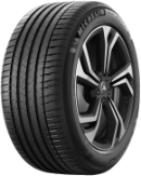 Primo piano del battistrada Michelin Pilot Sport 4 SUV 295/45 R19 113 Y XL