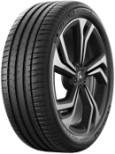 Primo piano del battistrada Michelin Pilot Sport 4 SUV 245/45 R21 104 W XL