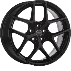 Borbet Y black glossy