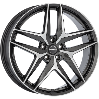 Borbet Z anthracite polished 8,50x20 5x112,00 ET40,00