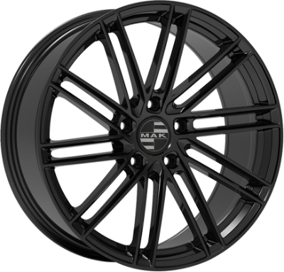 MAK Leipzig Gloss Black 8,00x20 5x130,00 ET40,00