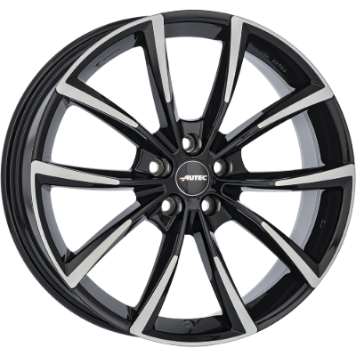 Autec Astana Black Polished 7,00x17 5x112,00 ET40,00