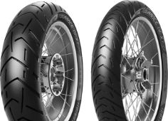 Primo piano del battistrada Metzeler Tourance Next 2 150/70 R17 69 V Posteriore TL M/C