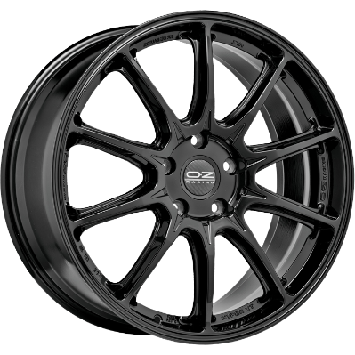 OZ HYPER XT HLT GLOSS BLACK 9,00x20 5x130,00 ET49,00