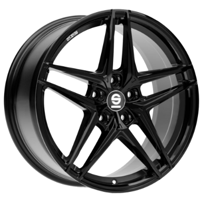 Sparco Record Gloss Black 7,50x17 5x114,30 ET45,00