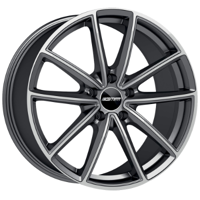 GMP Italia TITAN Anthracite Diamond 9,50x21 5x130,00 ET60,00