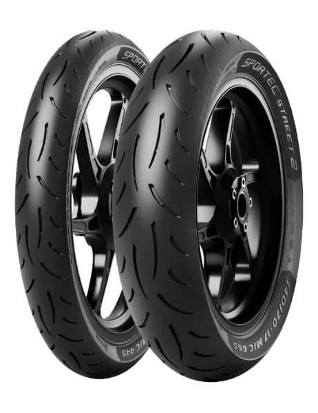 Metzeler Sportec Street 2 90/80-14 49 S Anteriore/Posteriore TL M/C RF