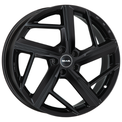 MAK Qvattro Gloss Black 8,50x19 5x112,00 ET38,00