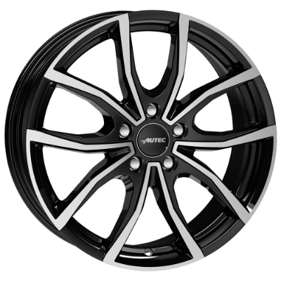 Autec Vidra Black Polished 6,50x16 5x114,30 ET50,00