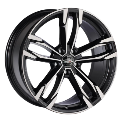 ARCASTING GIORGIONE Black Polished 7,50x19 5x120,00 ET45,00