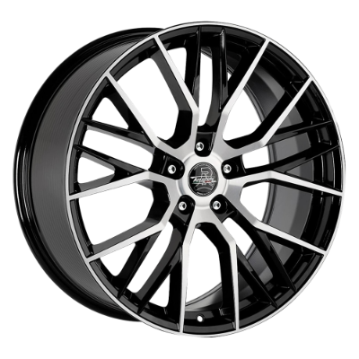 ARCASTING GLADIO Black Polished 8,50x19 5x108,00 ET45,00