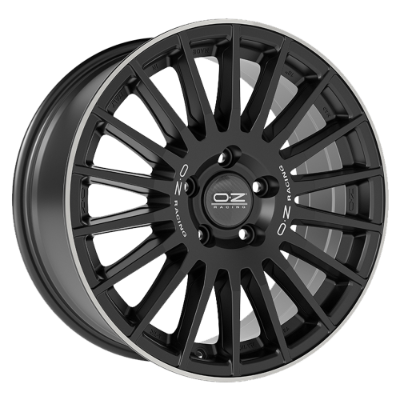 OZ RALLY DESERT MATT BLACK DIAMOND LIP 8,00x18 5x120,00 ET35,00