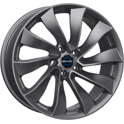 MAK Solar Gloss Gun Metallic 9,50x19 5x114,30 ET45,00