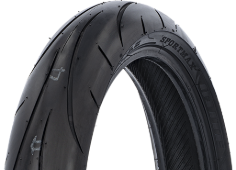 Primo piano del battistrada Dunlop Sportmax Q-Lite 70/90-17 38 S Anteriore/Posteriore TL