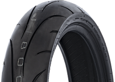 Primo piano del battistrada Dunlop Sportmax Q-Lite 120/70-17 58 S Posteriore TL