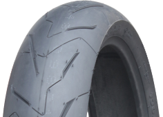 Primo piano del battistrada Deli Tire Razor XP SB-148 150/60-17 66 H Posteriore TL M/C