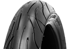 Primo piano del battistrada Michelin PILOT POWER 2CT 120/65ZR17 (56 W) Anteriore TL M/C