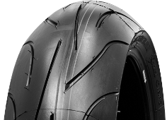 Primo piano del battistrada Michelin PILOT POWER 2CT 150/60ZR17 (66 W) Posteriore TL M/C