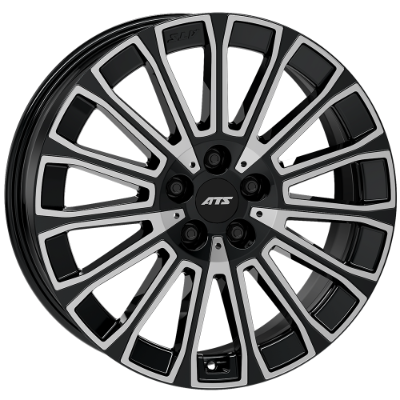 ATS Obsession Black Polished 7,50x18 5x108,00 ET48,00