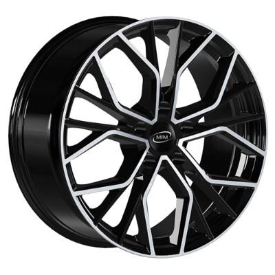 MIM ANKY Black Polished 8,00x18 5x100,00 ET35,00