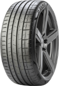 Primo piano del battistrada Pirelli P Zero (PZ4) 255/35 R20 97 Y XL, ZR, J, L.S.
