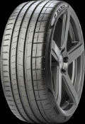 Primo piano del battistrada Pirelli P Zero (PZ4) 285/40 R23 107 Y MO-S, PNCS, S.C.
