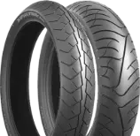 Primo piano del battistrada Bridgestone BT 020 120/70 B17 58 V Anteriore TL M/C M