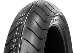 Primo piano del battistrada Bridgestone G 709 130/70 R18 63 H Anteriore TL M/C