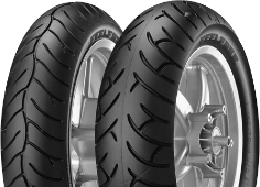 Primo piano del battistrada Metzeler FeelFree 130/70 R16 61 S Posteriore TL M/C
