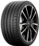 Primo piano del battistrada Michelin Pilot Super Sport 275/30 R21 98 Y RUN ON FLAT ZP, XL, ZR