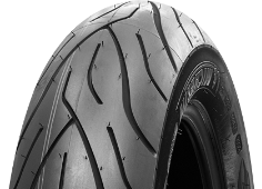 Primo piano del battistrada Michelin Commander II 120/90 B17 64 S Anteriore TL/TT M/C