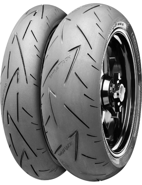 Continental ContiSportAttack 2 120/70ZR17 (58 W) Anteriore TL M/C