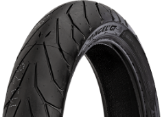 Primo piano del battistrada Pirelli ANGEL GT 150/70 R17 69 V Posteriore TL M/C
